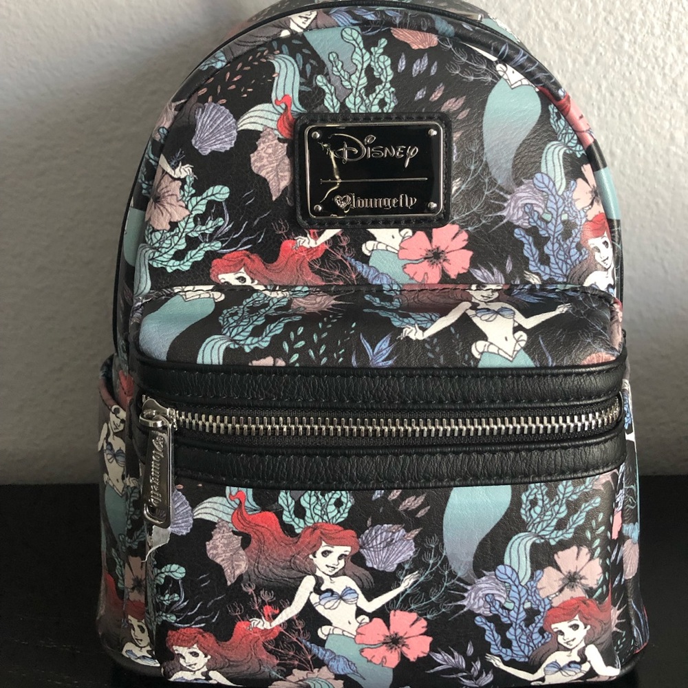 Disney Loungefly Ariel backpack never used.